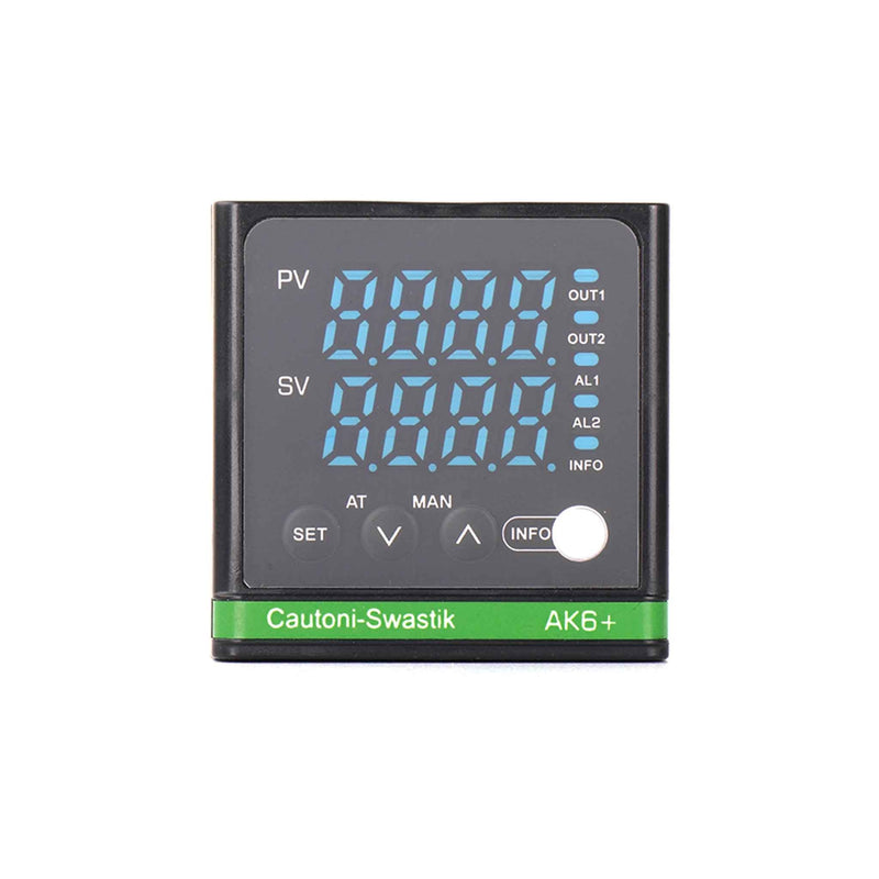 Temperature Controller | AK6-A | 48 mm x 48 mm | PID | 30A | Output Relay | Swastik
