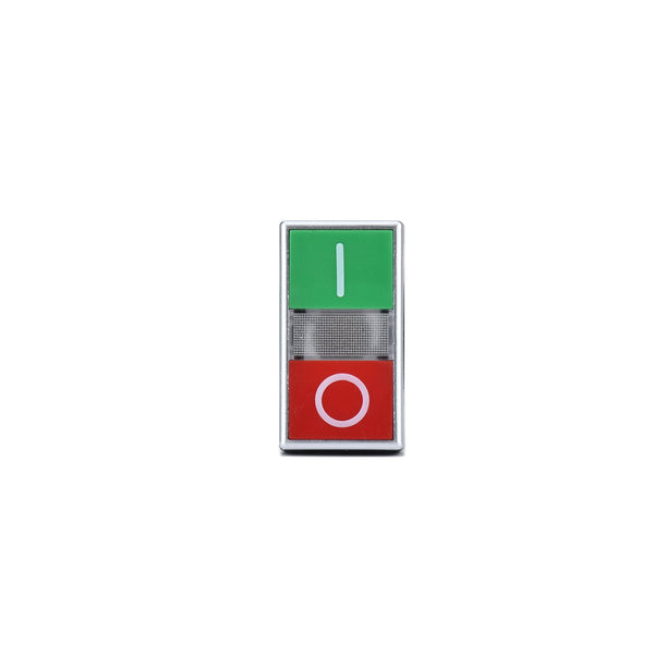 Push Button Double | LA 38 | Square Type | 22 mm | Imported