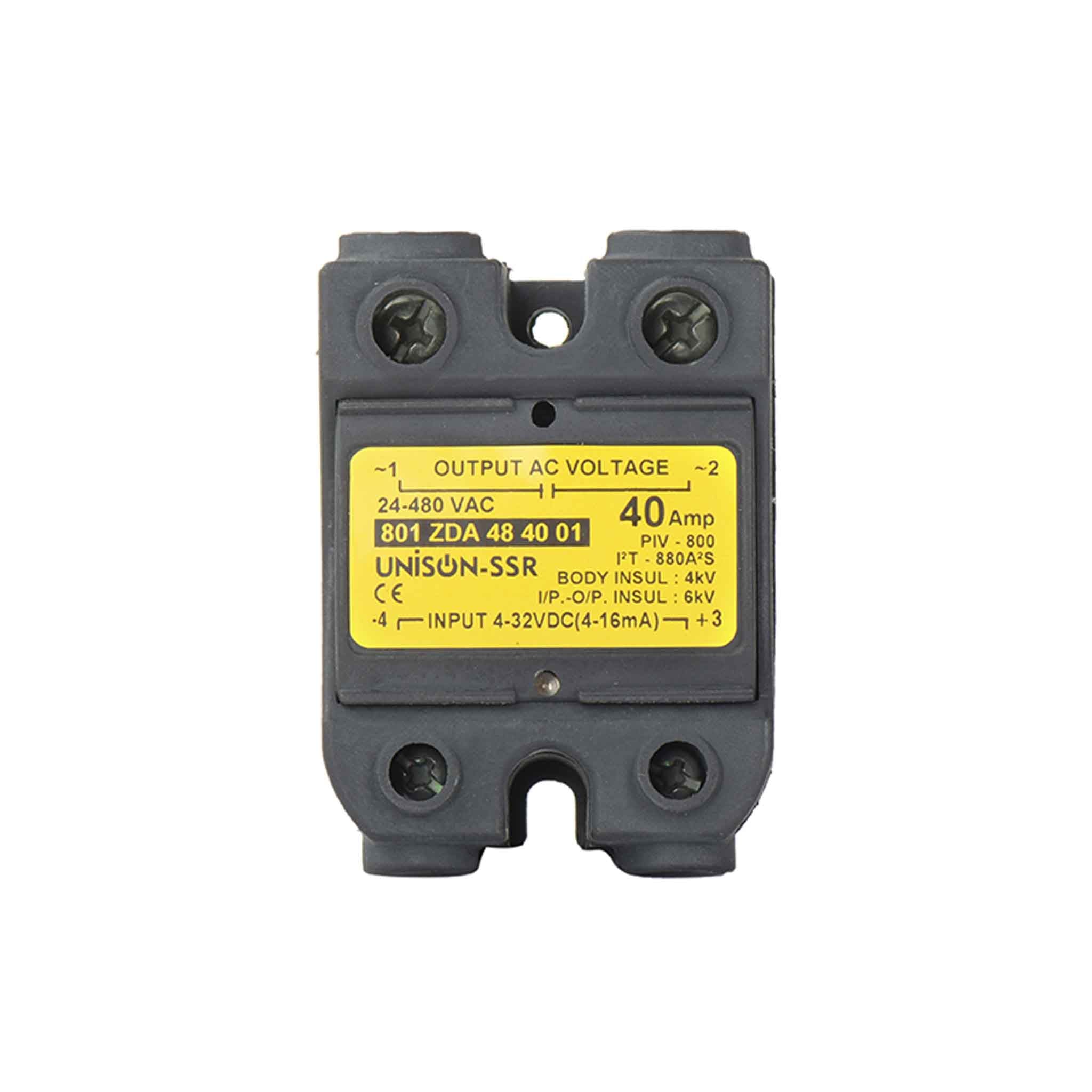 Oumefar 3-Phasen Halbleiterrelais 40A – 24–480VAC, Hohe Schaltgeschwindigkeit, Für Industrielle Automatisierung