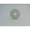 White Rubber Plain | Outer Dia 33 mm | Thickness 1 mm | Domestic