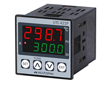 Temperature Controller UTC 421P | 3+3 digits | PID | Output Relay/SSR | 48 mm x 48 mm | Multispan