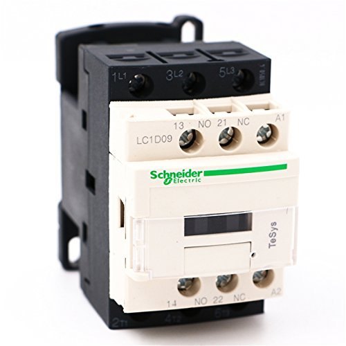 Contactor | LC1-D 09 | 9 Amp | 220 VAC | 3 NO | Schneider