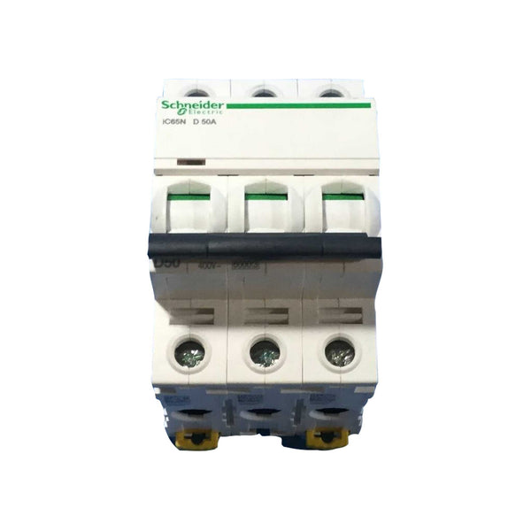 Circuit Breaker | iC65N D | 50 Amp | 3 NO | 230 VAC | Schneider