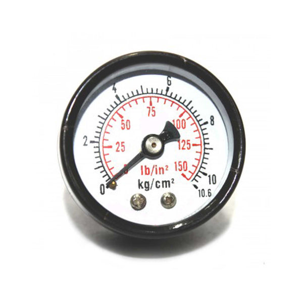 Dry Pressure Gauge | Dia 40mm | Pressure Range 0-10 kg/cm2  | G Thread 1/8 inch | Back Connection | Akari