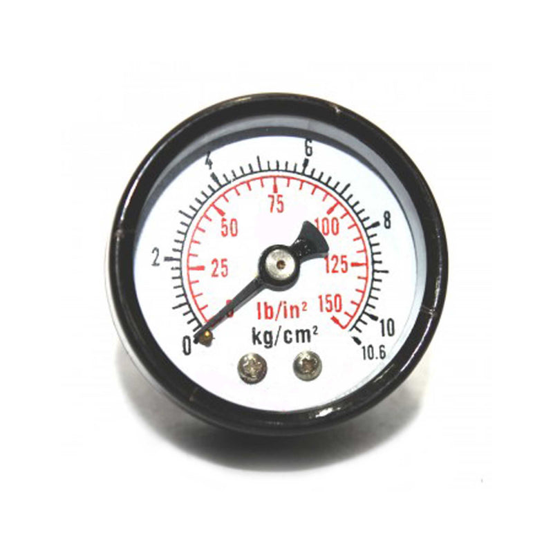 Dry Pressure Gauge | Dia 50 mm | Pressure Range 0-10 Kg/cm2 | G Thread 1/8 inch | Back Connection | Akari