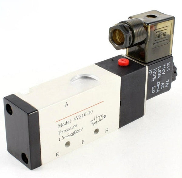 Solenoid Valve | 4V310-10 | 220VAC | Working Pressure 0.15 to 0.8 Mpa | Asian
