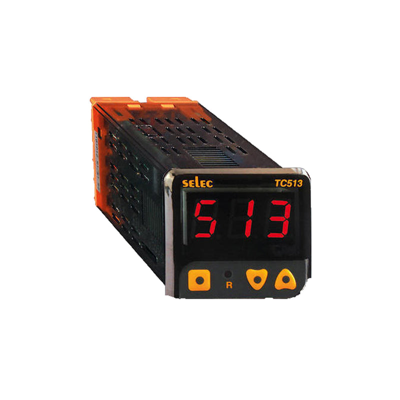 Temperature Controller | TC513CX | Output Relay/SSR | 48 mm x 48 mm | PID | 90-270 VAC | Selec