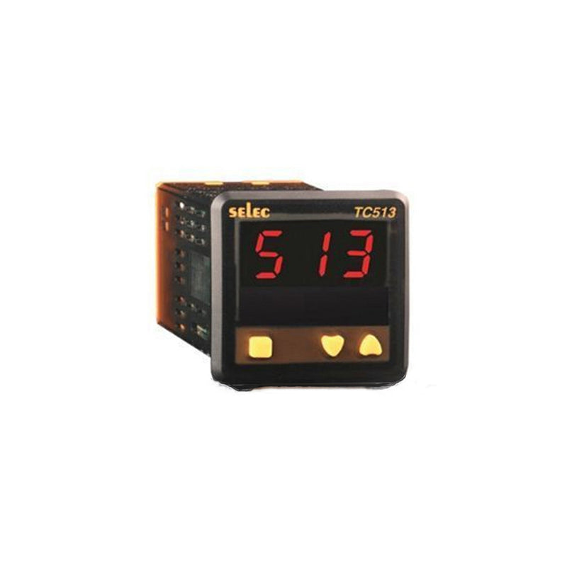 Temperature Controller | TC513BX | Output Relay/SSR | 48 mm x 48 mm | PID | 90-270 VAC | Selec