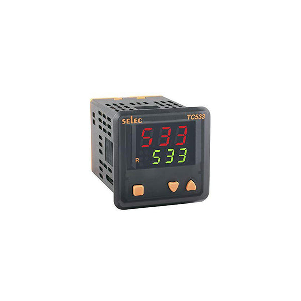 Temperature Controller | TC533BX | Output Relay/SSR | 48 mm x 48 mm | PID | 90-270 VAC | Selec