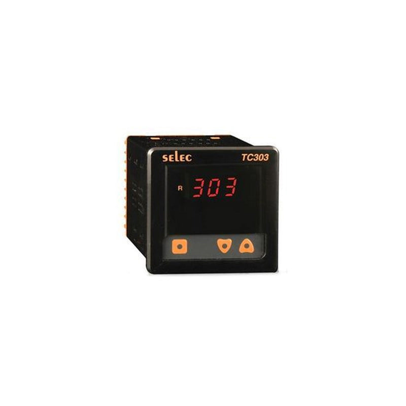 Temperature Controller | TC303A | Output Relay | 96 mm x 96 mm | PID | 220 VAC | Selec