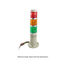 3 Layer Led Type Tower Light | Red - Yellow - Green | Dia 50 mm | Height 310 mm | Imported