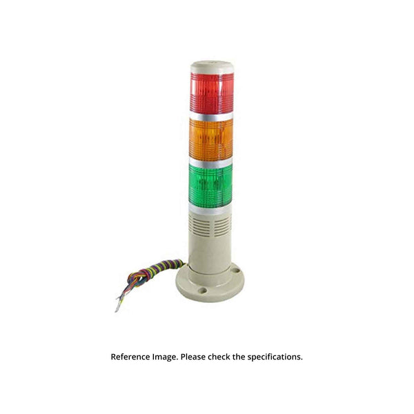 LTE-2071 Revolving Light & Warning Light | Red - Green - Yellow - Blue | Dia 70 mm | Height 100 mm | Imported