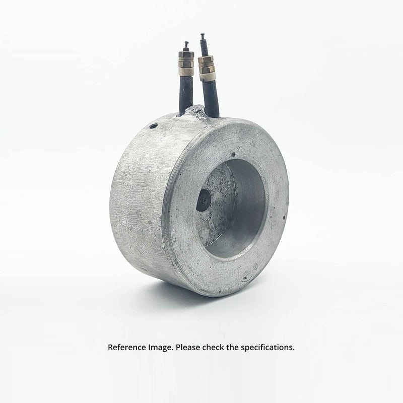 Aluminium Solid Heater | Cut | Inner Dia 48 mm | Outer Dia 100 mm | 230 VAC | 800 Watt | Domestic