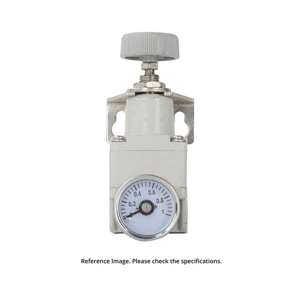 Pneumatic Pressure Regulator | Set Pressure Range 0.001-0.9 MPa | Port Size 1/4 inches | Imported