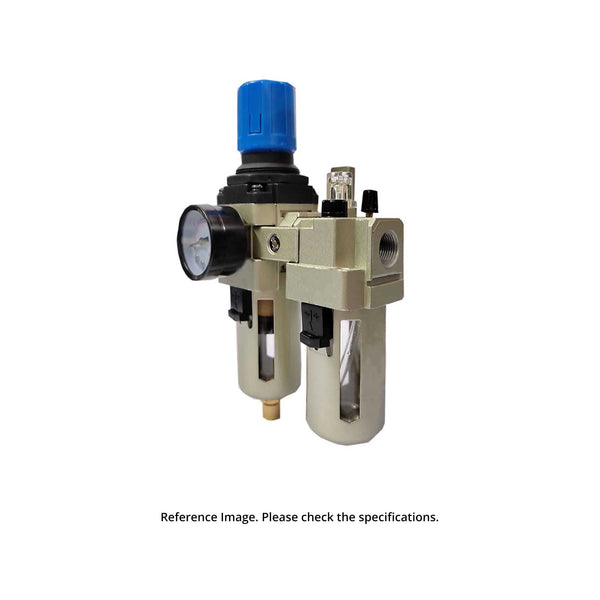 FRL Control Unit | Set Pressure Range 0.005-1.0 MPa | Port Size 1/4 inches | Imported