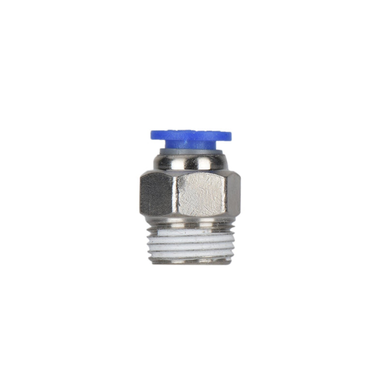 Male Pipe Connector | Tube Outer Dia 12 mm | G Thread 1/4 inch | Imported